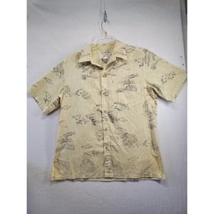 Cooke Street Hawaiian Men's Dress Shirt, SZ M
